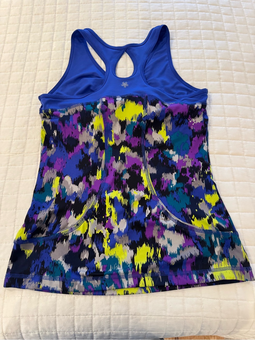 tek gear royal blue Women's ' racerback sports tank